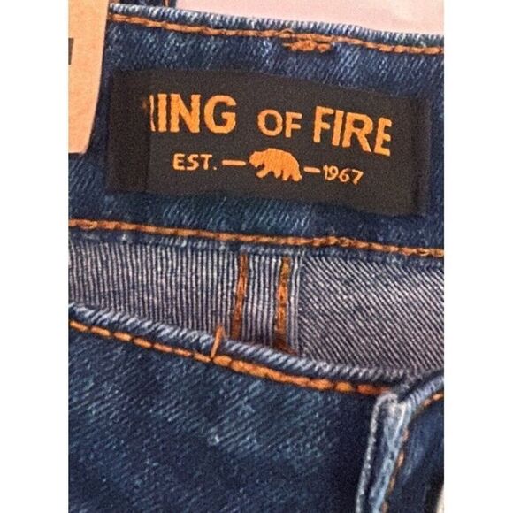 Ring of Fire West Coast‎ Tradition Blue  Skinny Size 33 X 30 Men's Jeans - Picture 7 of 9